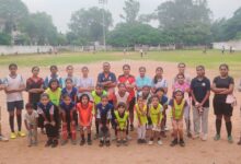 J. L. Football Academy का Girls Football Festival आयोजित