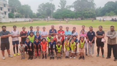 J. L. Football Academy का Girls Football Festival आयोजित