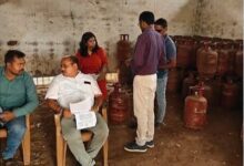 गैस एजेंसी पर खाद्य विभाग का छापा, 605 सिलिंडरों जब्त,एफआईआर भी