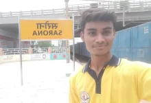 अमृत भारत स्टेशन योजना: सरोना के स्कूली बच्चों ने ली सेल्फी विथ स्टेशन