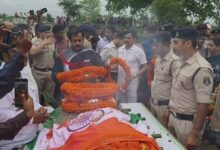 पद्म विभूषण डॉ. तीजन बाई का पार्थिव देह पंचतत्व में विलीन