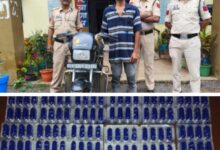144 नशीली कैप्सूल के साथ आरोपी गिरफ्तार