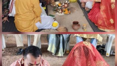 केंद्रीय जेल जगदलपुर में पहली बार सजा विवाह का मंडप, कैदी बना दूल्हा केंद्रीय जेल जगदलपुर में पहली बार सजा विवाह का मंडप, कैदी बना दूल्हा