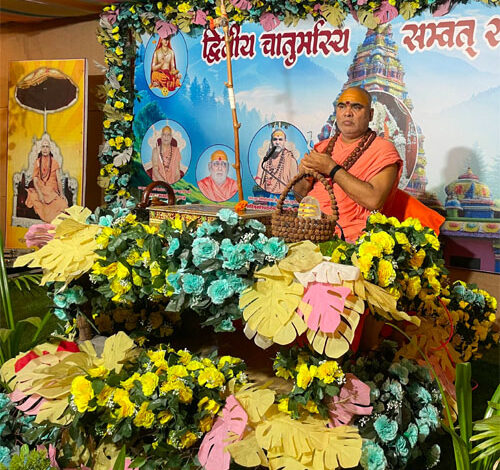 श्री शंकराचार्य आश्रम बोरिया कला गौ सेवा केंद्र में लक्ष्मण मिश्रा ने किया गौ दान