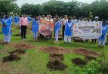 टेकारी में शाला परिवार के साथ जनप्रतिनिधियों ने किया खेल मैदान में वृक्षारोपण टेकारी में शाला परिवार के साथ जनप्रतिनिधियों ने किया खेल मैदान में वृक्षारोपण