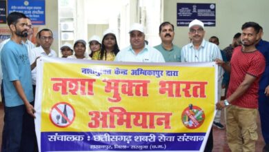 मंत्री अग्रवाल ने युवाओं को दिलाया नशामुक्त भारत का संकल्प, विकसित भारत के निर्माण में सक्रिय भागीदारी का किया आह्वान