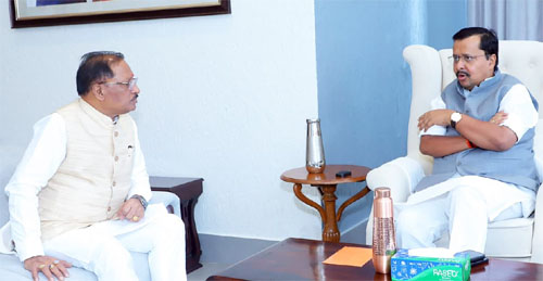 मुख्यमंत्री साय ने भाजपा के राष्ट्रीय अध्यक्ष नितिन नबीन से की सौजन्य भेंट मुख्यमंत्री साय ने भाजपा के राष्ट्रीय अध्यक्ष नितिन नबीन से की सौजन्य भेंट