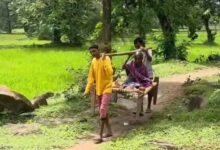 दंतेवाड़ा जिला मुख्यालय से 5 किमी दूर बालपेट में आज भी खाट ही एंबुलेंस